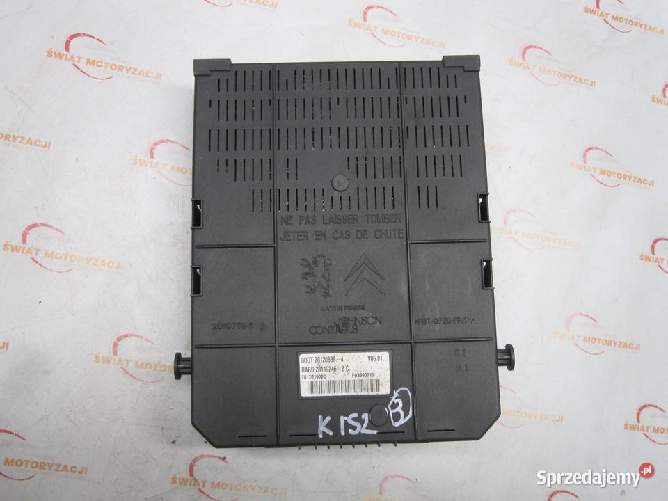 BERLINGO II 08r moduł BSI 9664058780 świętokrzyskie Kielce