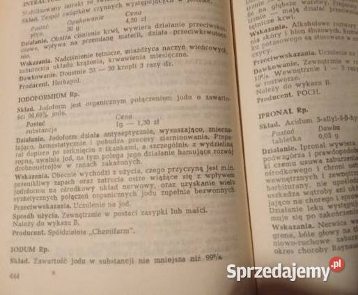 Poradnik terapeutyczny 1975 r Kubikowski medycyna, nauki medyczne łódzkie Łódź