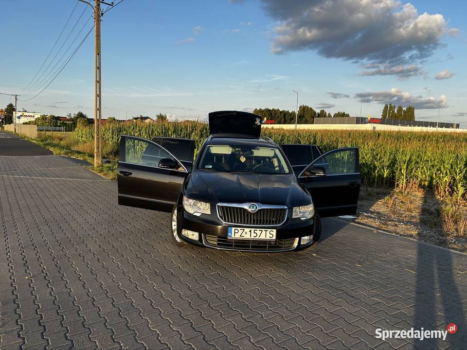 Skoda Superb Wygodna limuzyna czytaj opis gniazdo AUX Superb Komorniki