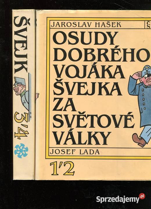 Osudy dobreho vojaka Svejka T14 w 2 vol Hasek zachodniopomorskie Szczecin sprzedam