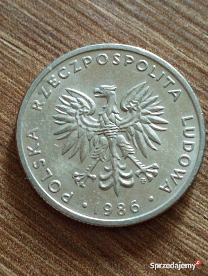 Sprzedam czwarte 20 zl 1986 r Chełm