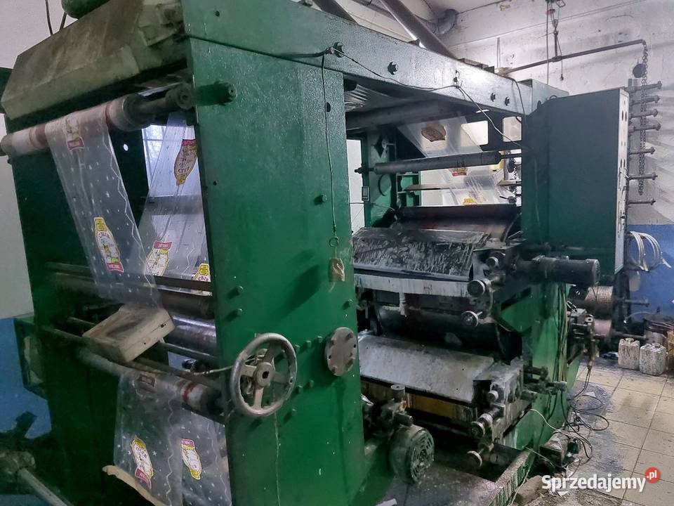 Drukarka flekdograficzna 4 kolorowa centralny Wieliczka