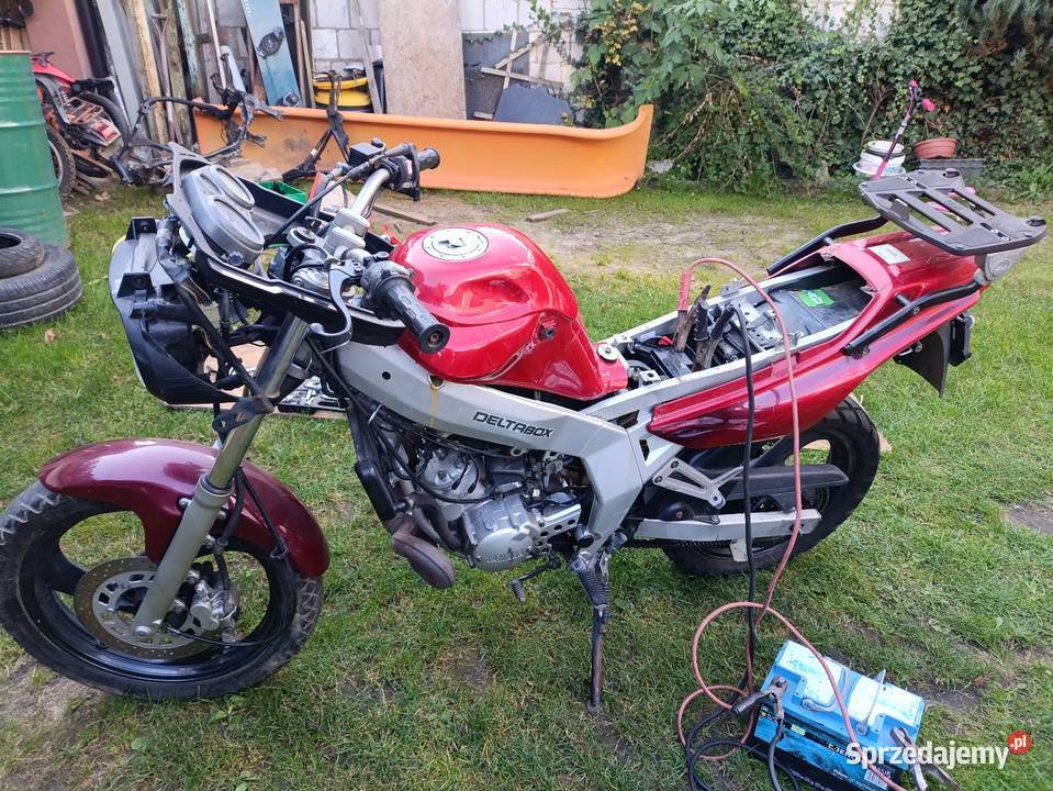 Yamaha tdr 125 deltabox czesci rama papiery