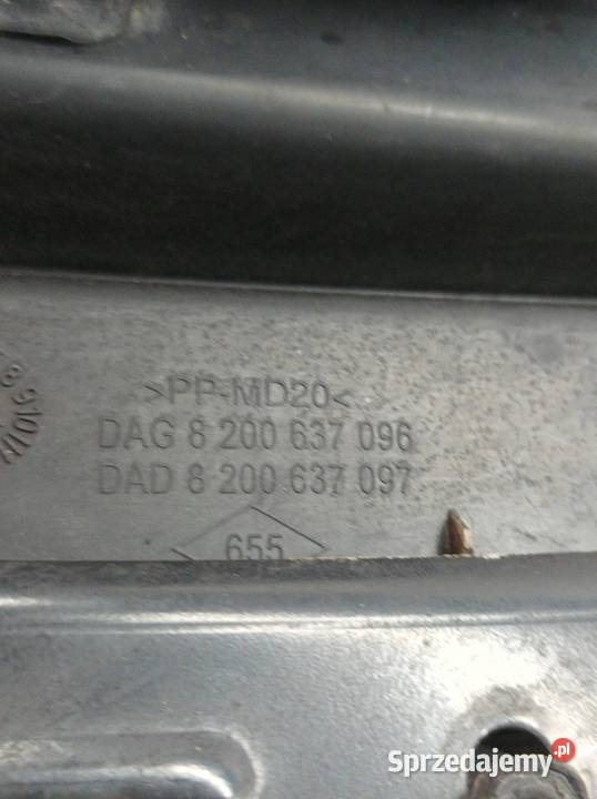 PODSZYBIE PLASTIKOWE EUROPA 8200637096 Renault świętokrzyskie