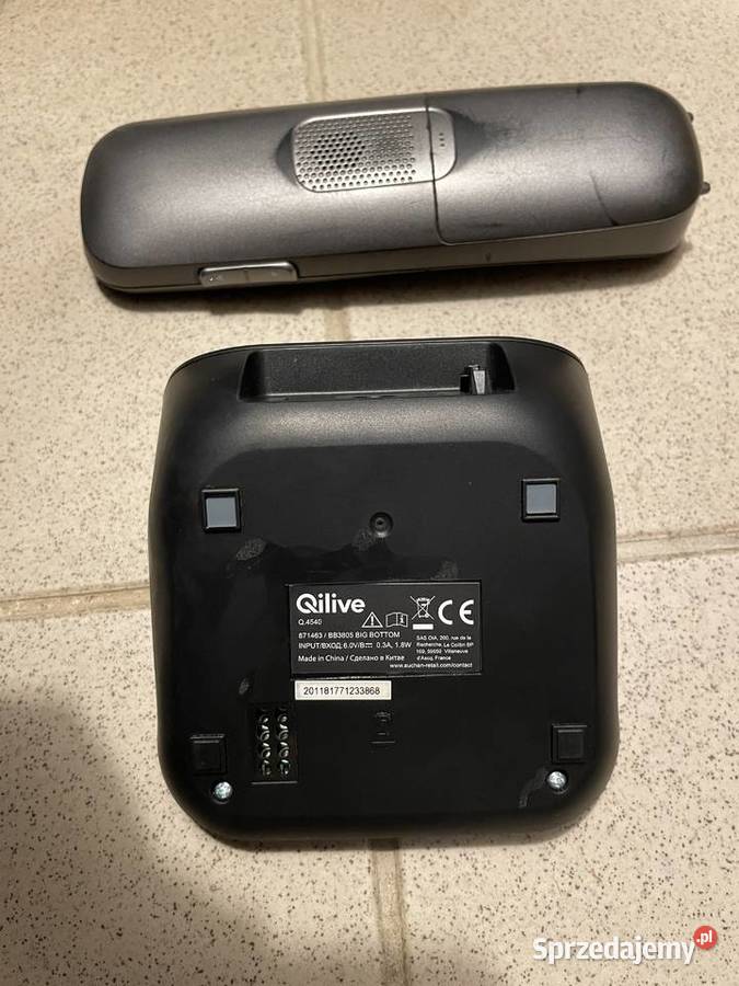Telefon bezprzewodowy stacjonarny Qilive Wrocław sprzedam