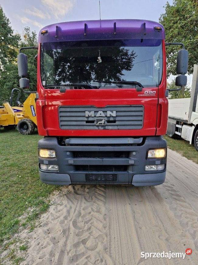 MAN TGA 26390 PLATFORMA dł 810 m KLIMATYZACJA światła przeciwmgłowe Radom