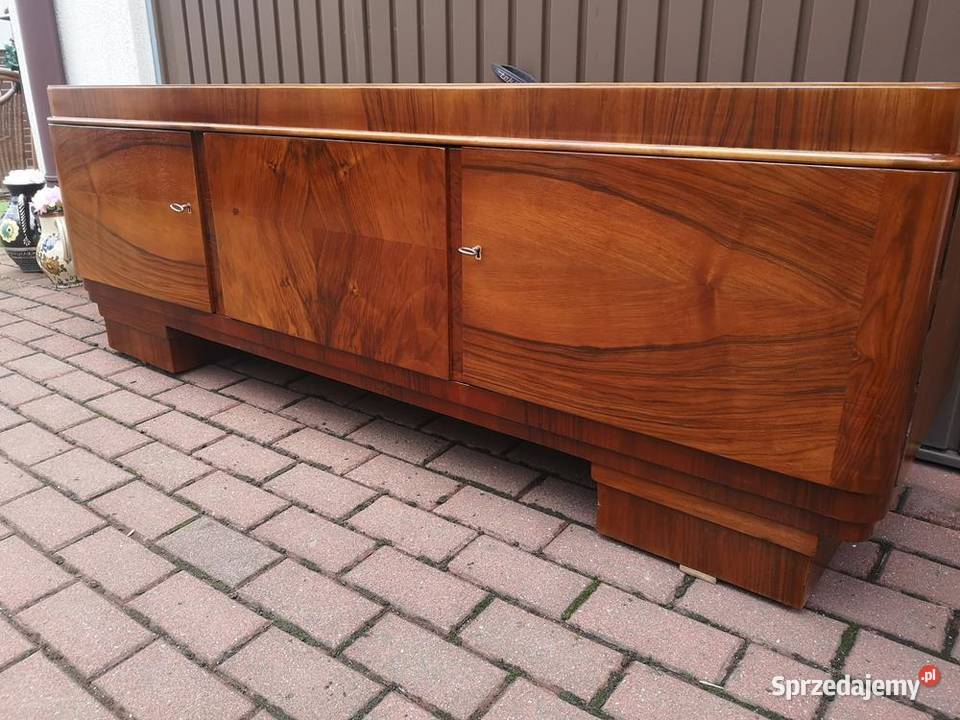 Komoda Bufet ARTDECO Orzech Solidna 184 RTV Swarzędz