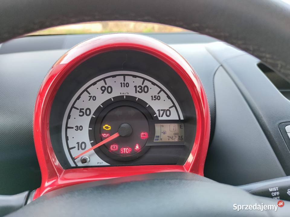 Toyota Aygo 10 benzyna automat niski przebieg komputer pokładowy Sokołów Podlaski