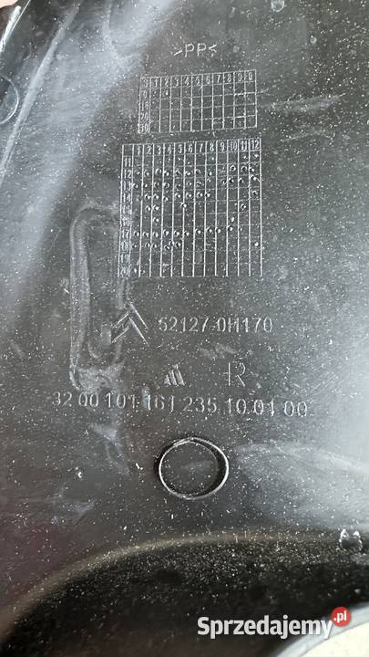 Citroen C1 Lift Kratka Zderzaka Lewa 521270h170