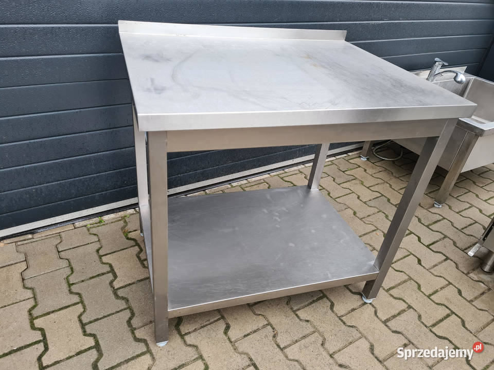 Stół Gastronomiczny Z Półką 907085 Gastronomia sprzedam