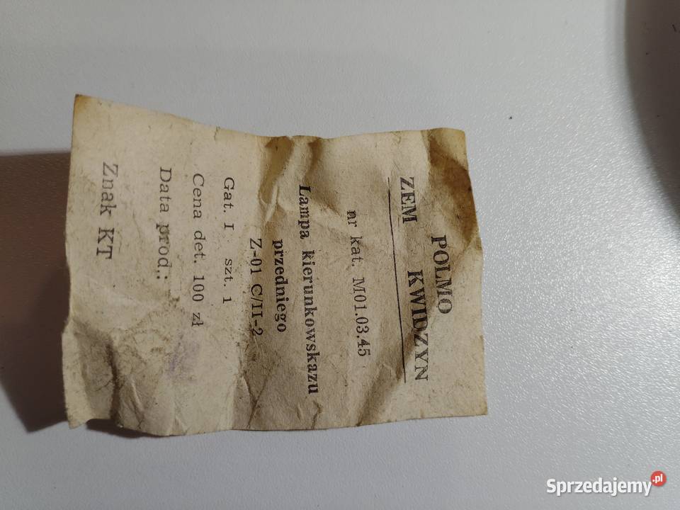 FSO Syrena Warszawa fabrycznie nowe klosze