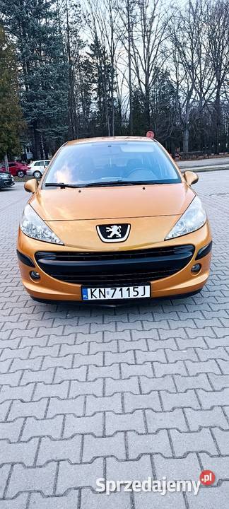 Peugeot 207 14 8v 5d 207 małopolskie Nowy Sącz