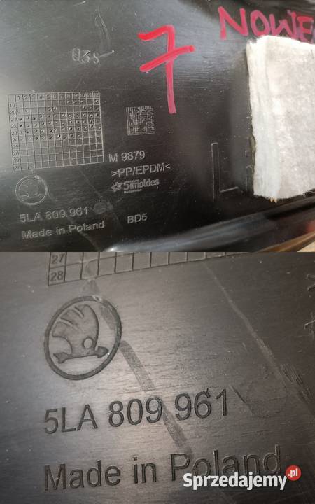 SKODA ENYAQ 21 NADKOLE LEWY PRZÓD 5LA809961 wielkopolskie