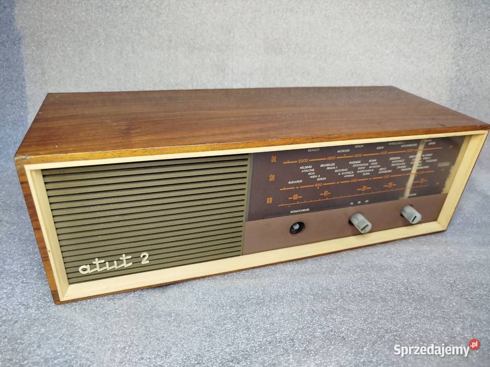 Zabytkowy Radioodbiornik Unitra ZRK Atut 2 sprzedam