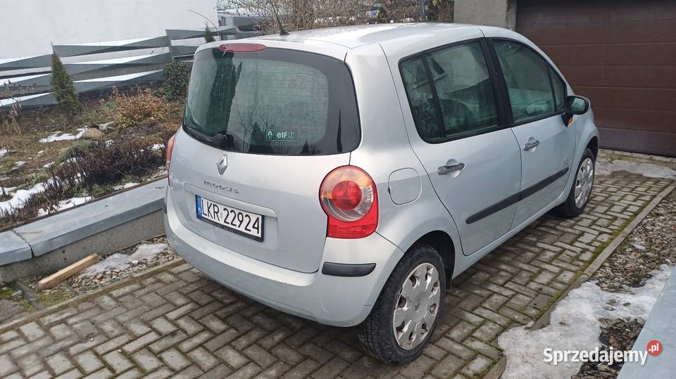 Renault Modus z 2005 roku z silnikiem benzynowym Modus Annopol