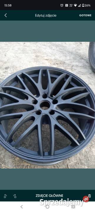 Sprzedam felgi z oponami 5x120 dwie szerokości Szerzawy