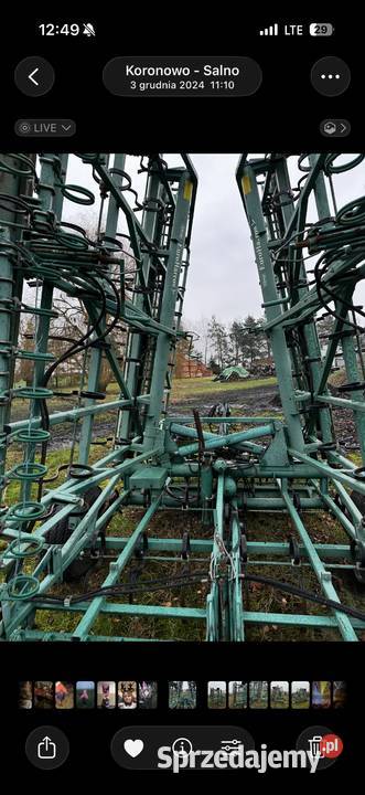 Kultywator lekki brona wibergs