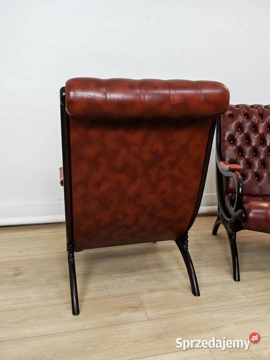 Dwa fotele chesterfield Meble Sandomierz