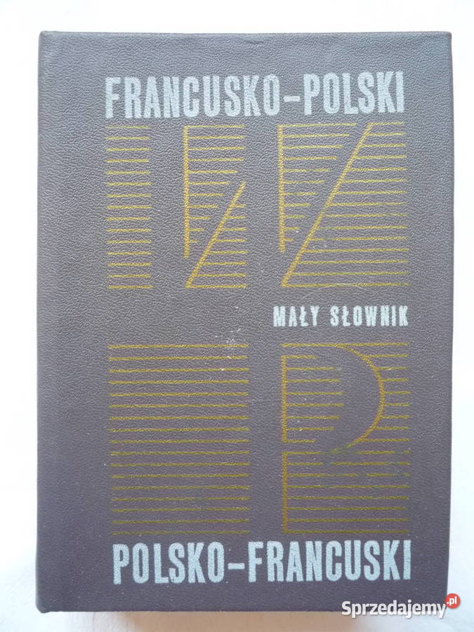 Mały słownik francuskopolski polskofrancuski twarda zachodniopomorskie Szczecin