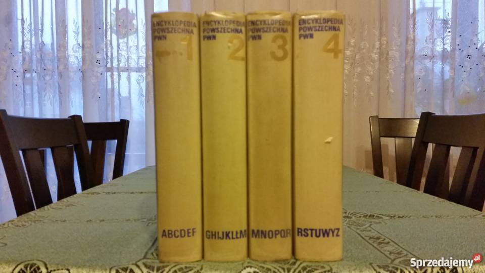 Encyklopedia PWN 4 tomy mazowieckie Warszawa