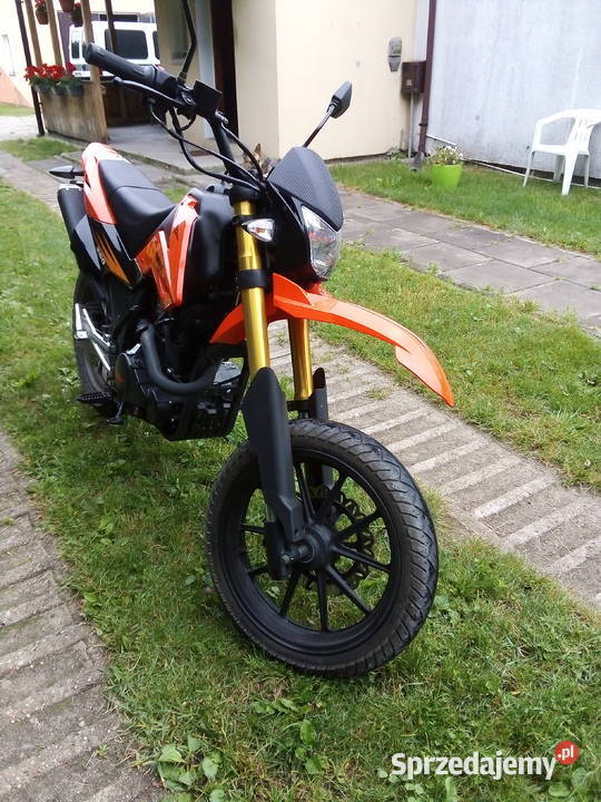 Tracker 250 Zipp supermoto nie KTM Kawasaki nowy 2700km Łódź