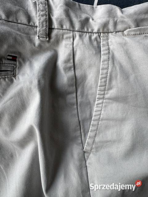 Spodnie Tommy Hilfiger Custom fit bawełna Dąbie sprzedam