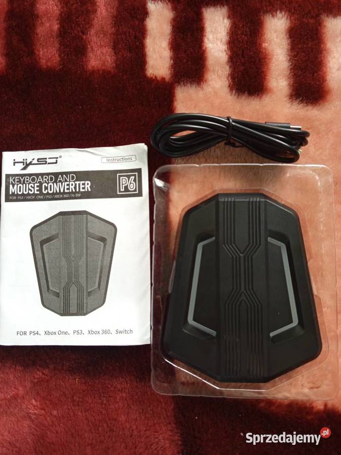 Konwerter klawiatury i myszy HXSJ P6 do 4 Xbox Piekary Śląskie