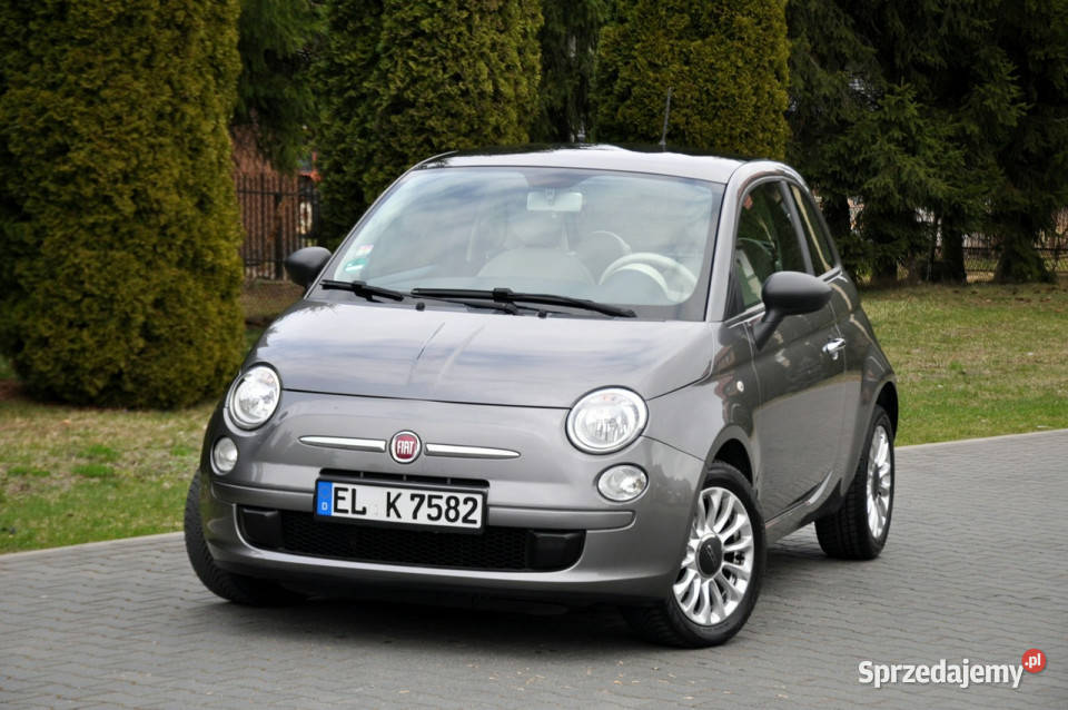 Fiat 500 12i69PanoramaKlimatyzacjaWelurChromI Ostrów Mazowiecka sprzedam