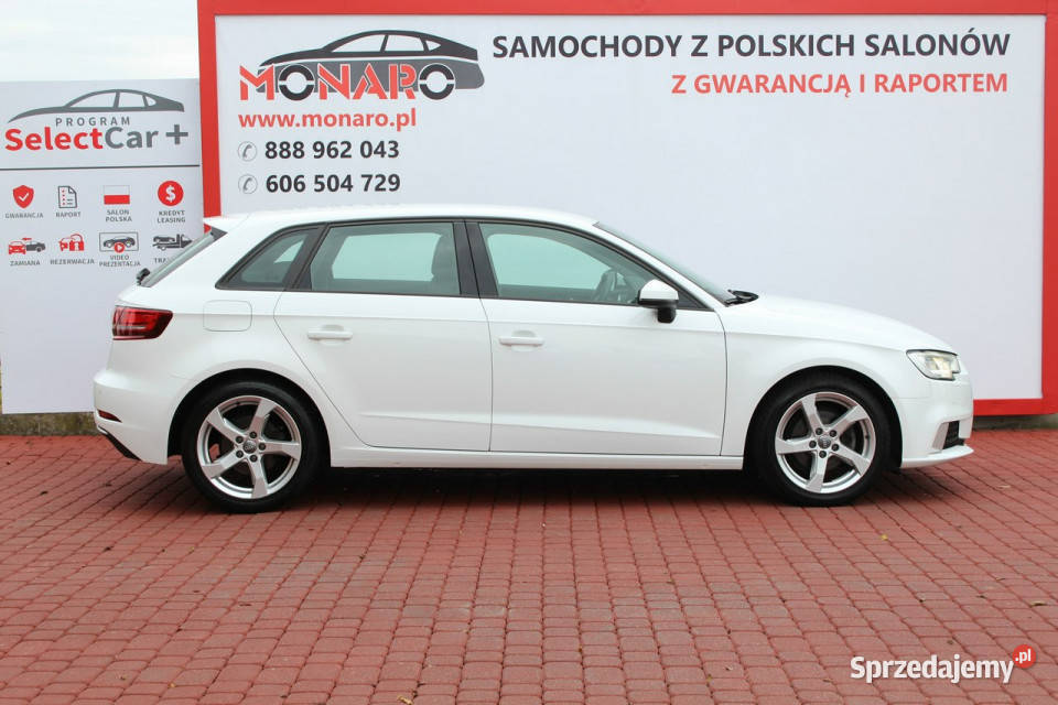 Audi A3 Wersja SPORT STronic Salon Polska światła LED kujawsko-pomorskie Włocławek