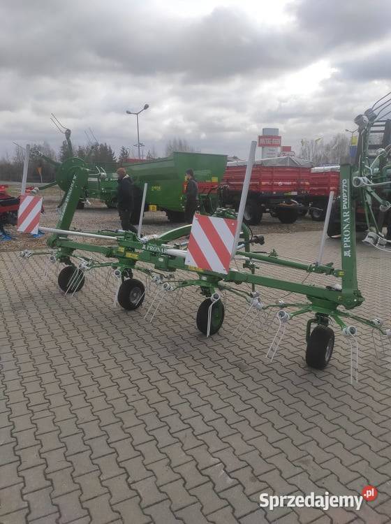 Przetrząsacz pokosów PWP530 PWP770 Pronar Sipma wielkopolskie Turek