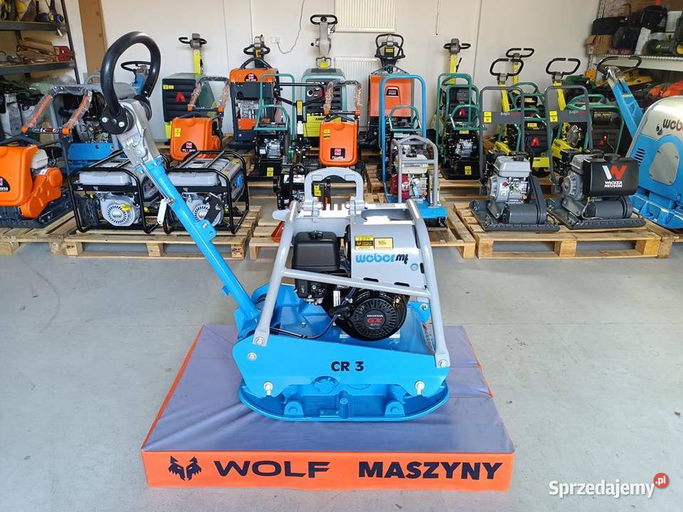 Zagęszczarka rewersyjna płyta WEBER CR 3 HD NOWA dolnośląskie Skoroszów