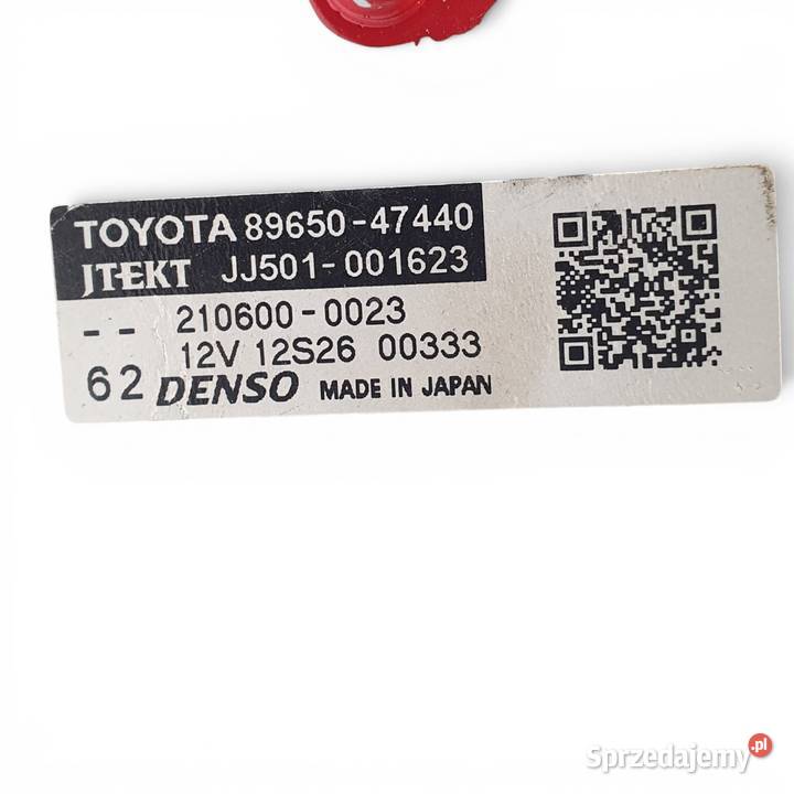 ELEKTRYCZNA POMPA WSPOMAGANIA SILNICZEK Toyota lubelskie Chełm