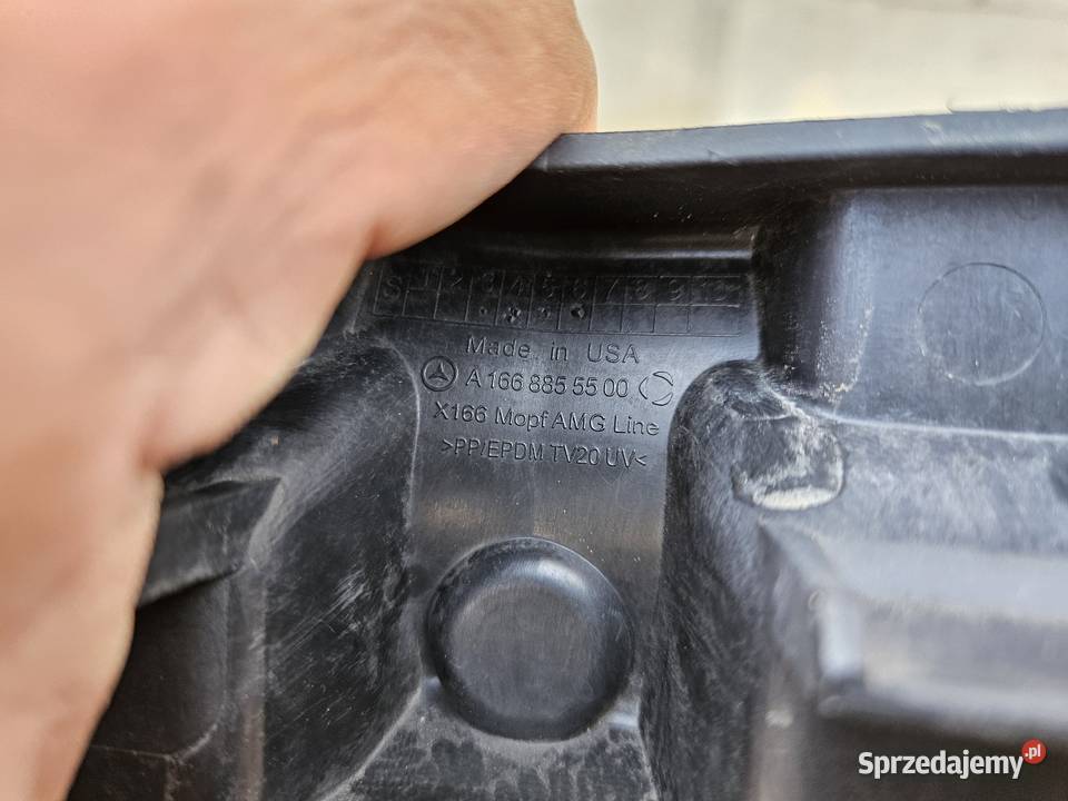 MERCEDES W166 GLS WZMOCNIENIE ZDERZAKA PRZÓD osobowe Wzmocnienia, belki i wsporniki Międzychód