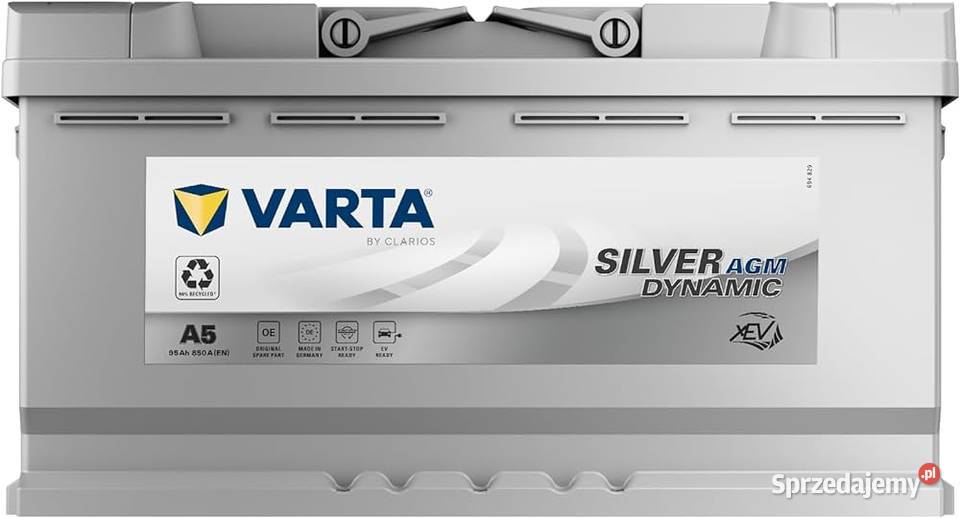Akumulator VARTA Silver Dynamic A5 95Ah 850A osobowe Tczew sprzedam