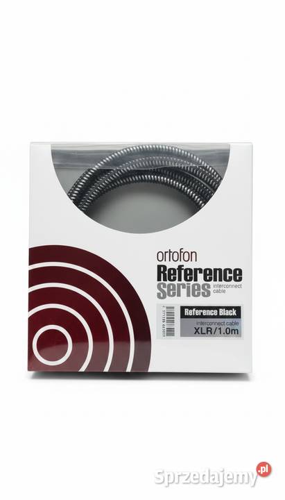 Ortofon Reference Black XLR 10m NOS nieużywane Mielec