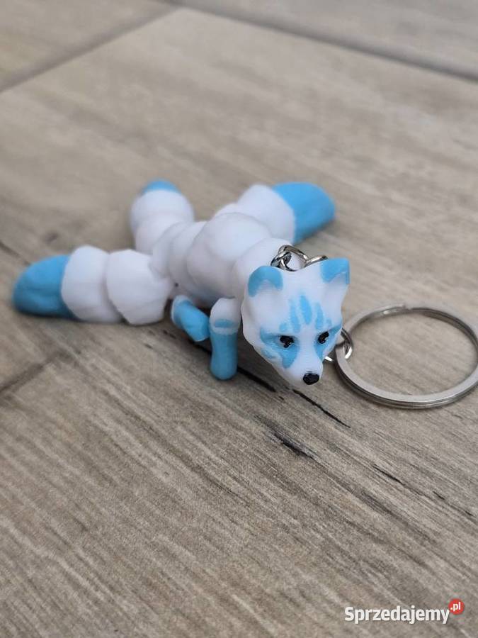 Uroczy Breloczek Lisek Fantasy Brelok Druk 3D Chełm