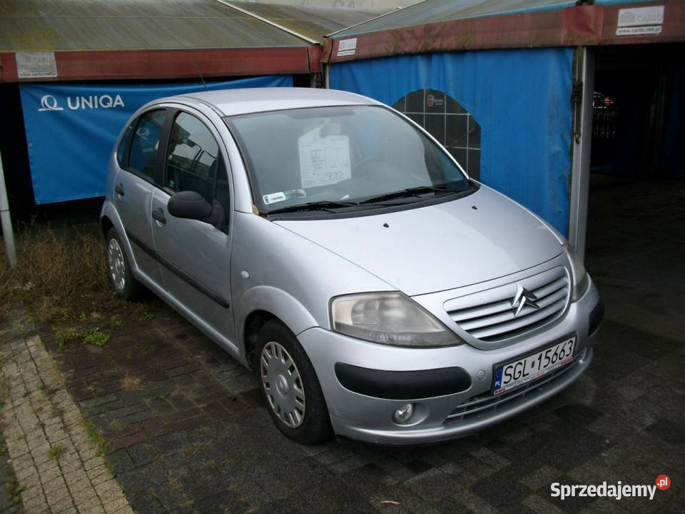 Citroen C3 Z gazem 14 benzyna 54 KW I 20022009 Hatchback Katowice sprzedam