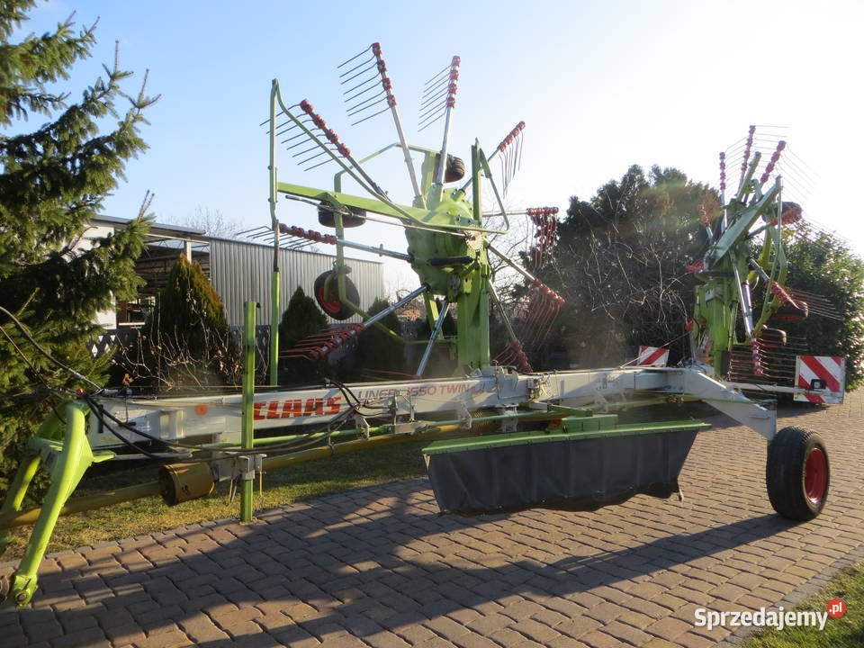 Zgrabiarka ClAAS Liner 1550 Twin Profil wielkopolskie Cielcza