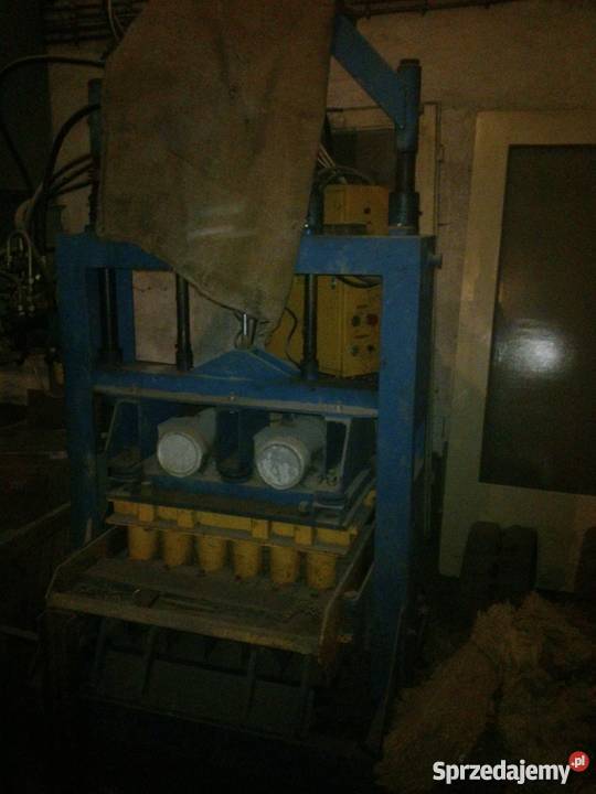 linia do produkcji kostki brukowej wibrator