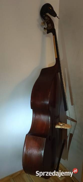 Kontrabas 44 Pyton z Filharmonii Lwowskiej Instrumenty smyczkowe