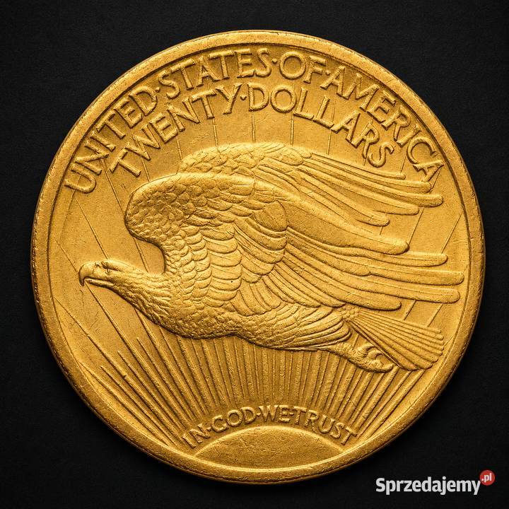 20 Dolarów USA SaintGaudens Double Eagle 1924 Pruszków