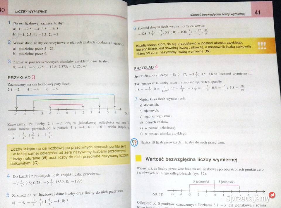 Ułamki Matematyk Wokół Nas1 Gimnazjum Sprawdzian sprzedajemy.pl