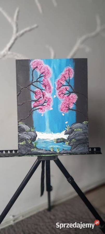 Strukturalne obrazy na płótnie Ręcznie malowane Wrocław