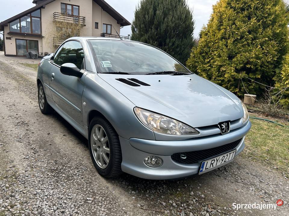 cabrio 206 CC Nowodwór