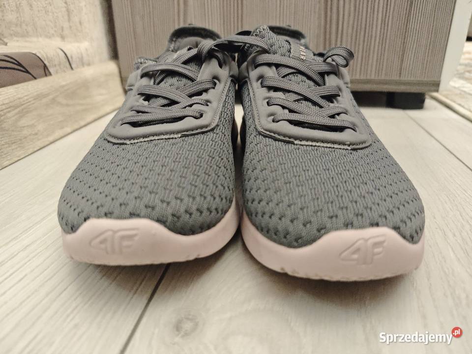 Sneakersy damskie 4F szary/srebrny Złocieniec