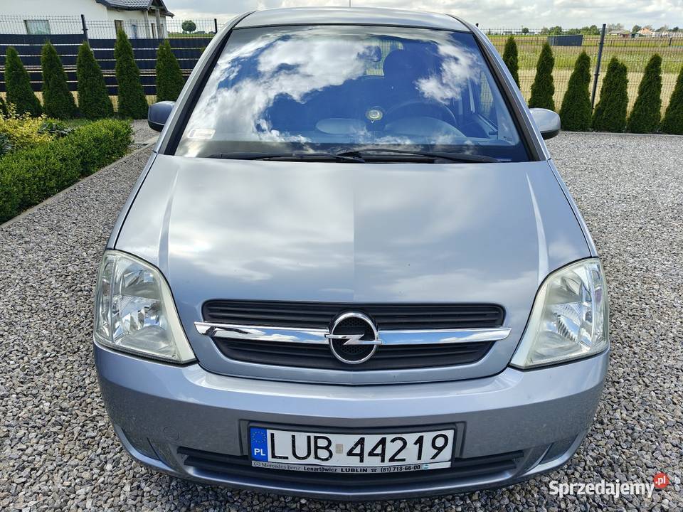 Opel Meriva 16 16V gaz sprawna klima 2003 lubelskie