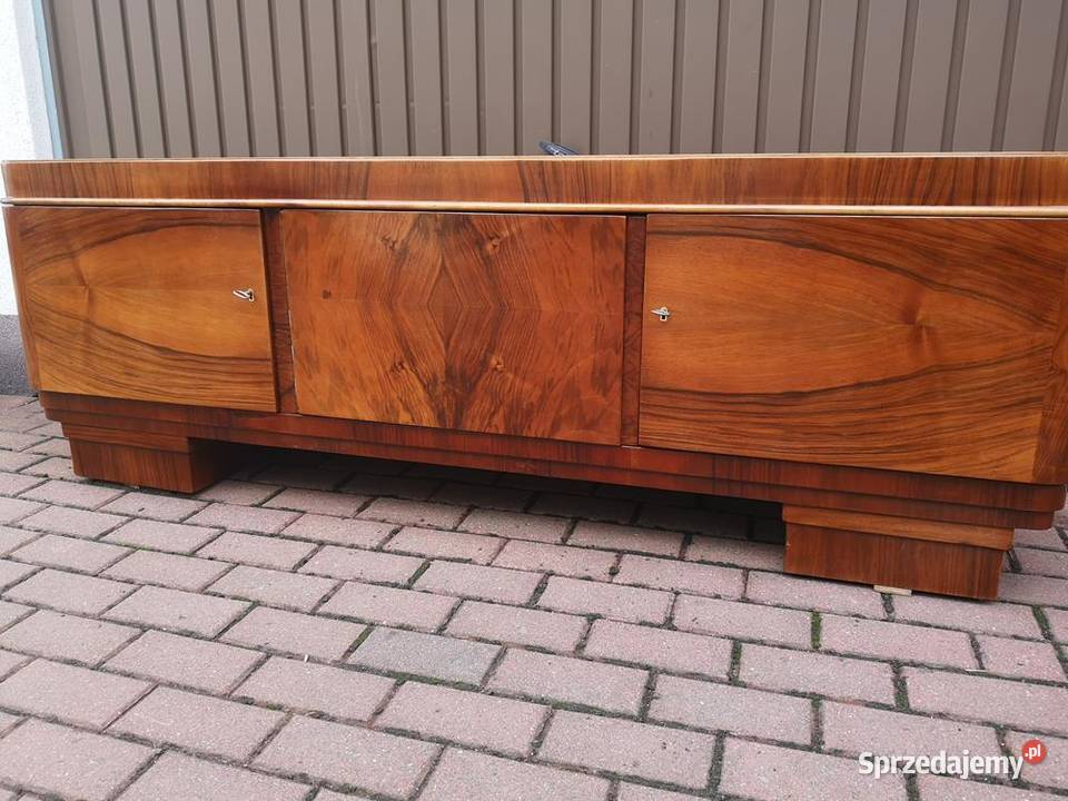 Komoda Bufet ARTDECO Orzech Solidna 184 RTV Swarzędz