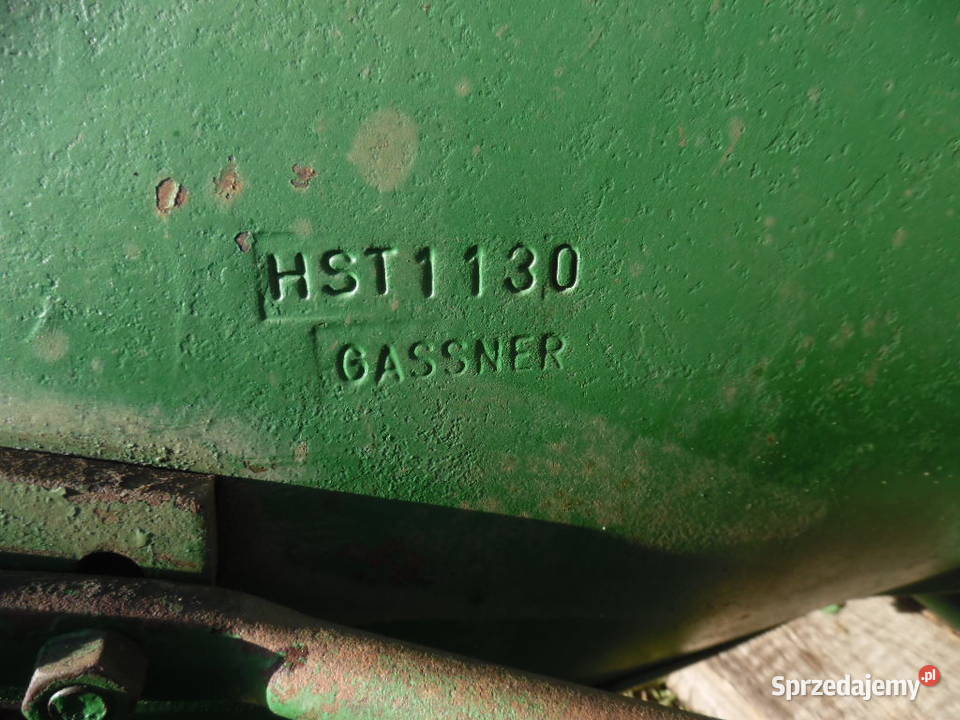 pług obrotowy mechaniczny Gassner automat Staniszcze Wielkie