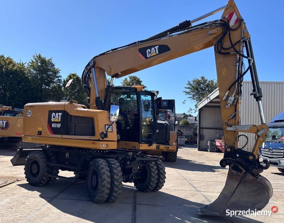 Koparka kołowa CAT M 316F 2019 Rok produkcji 2019 Jeziorko sprzedam