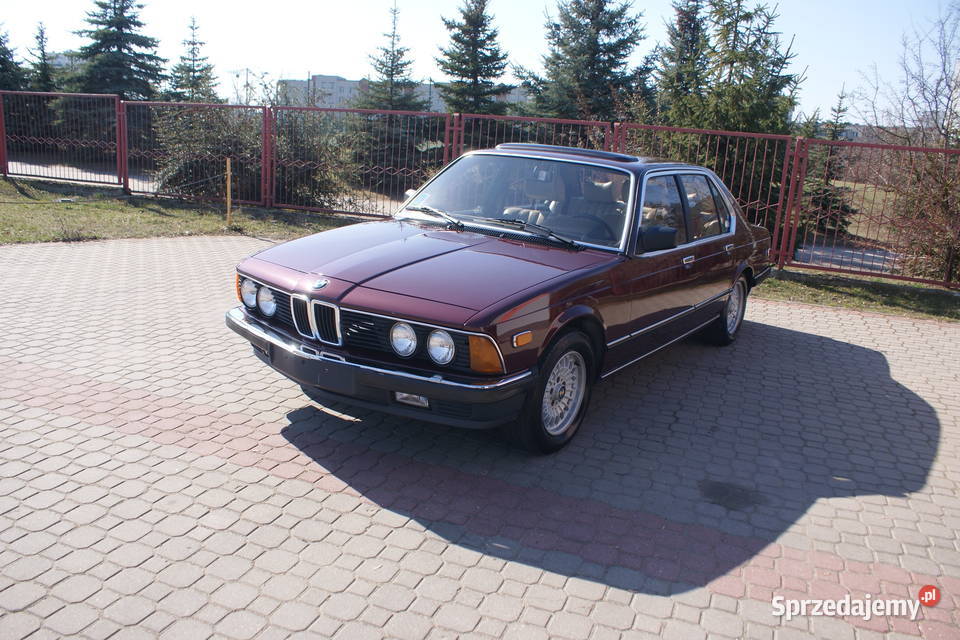 BMW 735i Kat1985r Stan Kolekcjonerski Import 197KM